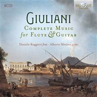 Giuliani. Complete Music for Flute & Guitar - 4 CDs