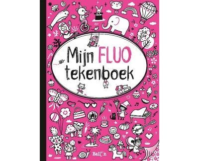 Mijn fluo tekenboek voor meisjes