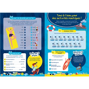 Cahier de vacances Camping Paradis 2021