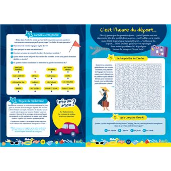 Cahier de vacances Camping Paradis 2021