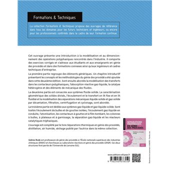 Opérations polyphasiques en génie des procédés