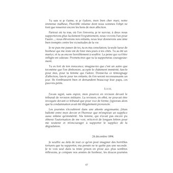 Cinq années de ma vie, 1894-1899