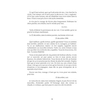 Cinq années de ma vie, 1894-1899