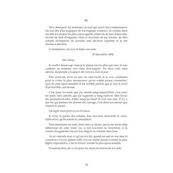 Cinq années de ma vie, 1894-1899