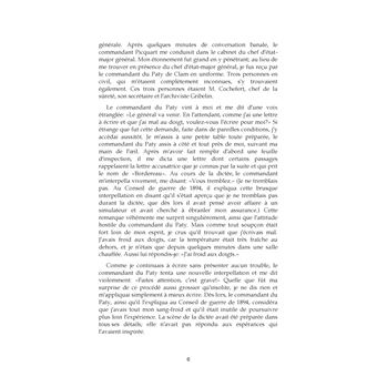 Cinq années de ma vie, 1894-1899