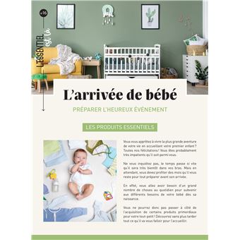 L'arrivée de bébé