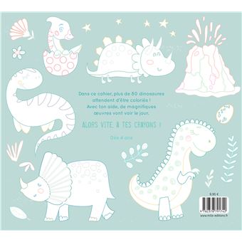 Mon gros cahier de dinosaures à colorier