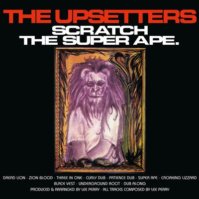 Scratch The Super Ape Vinyle Orange