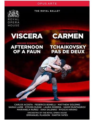 Viscera Carmen L'après-midi d'un faune Pas de deux DVD