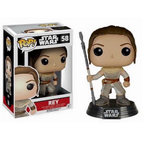 Figurine Funko Pop Star Wars Episode VII Rey 9 cm