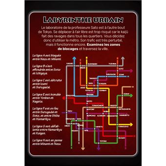 Coffret Escape game - Pièges au pays des mangas