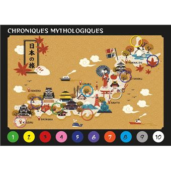 Coffret Escape game - Pièges au pays des mangas