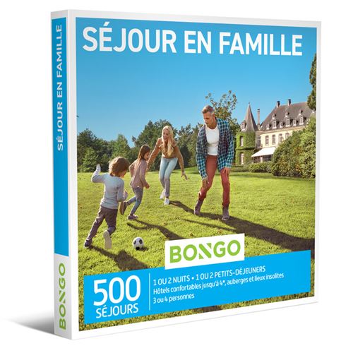 Coffret cadeau BONGO Séjour en Famille - FR