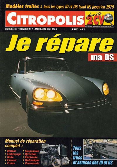 Citropolis Eds Je Repare Ma Ds - Fabien Sabatès - Relié