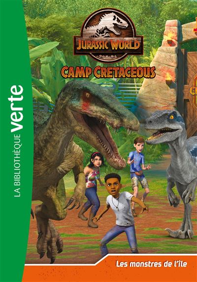 Jurassic World, la colo du crétacé 12 - Les monstres de l'île -  Collectif - Poche