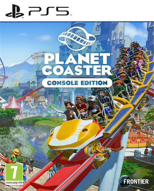 Pochette avant du jeu Planet Coaster: Console Edition PS5