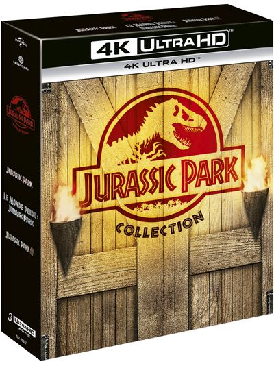 Jurassic Park L'intégrale Blu-ray 4K Ultra HD