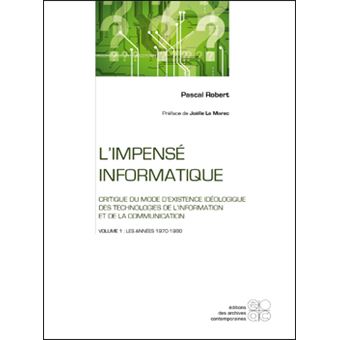 L'impensé informatique