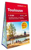 Toulouse 1/15.000 (carte laminée format poche - plan de ville)