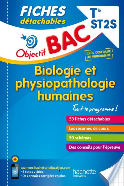 Objectif Bac Fiches détachables Biologie-physiopathologie Term ST2S