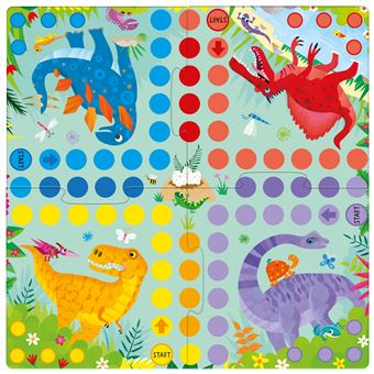 Les dinosaures - Mon jeu des petits chevaux