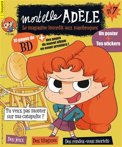 Mortelle Adele Tome 7 Magazine Mortelle Adele Collectif Collectif Broche Achat Livre Fnac