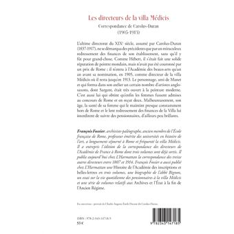 Les directeurs de la villa Médicis au XIXe siècle
