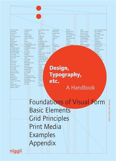 DESIGN, TYPOGRAPHY ETC. A HANDBOOK