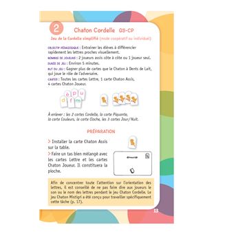 Jeu de La Cordelle - Français Maternelle GS, CP  Éd. 2021 - Jeux de lettres