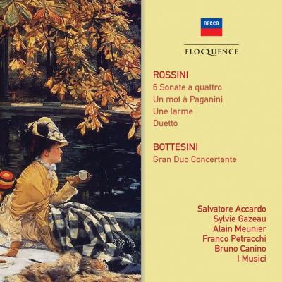 ROSSINI: SONATE A QUATTRO BOTTESINI: GRAN DUO/2CD