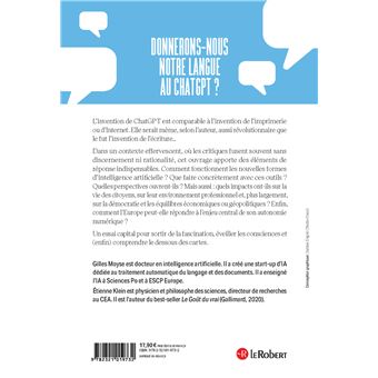 Donnerons-nous notre langue à ChatGPT ?