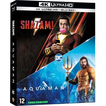 Justice leagueCoffret Nouveaux Héros 2 Films Blu-ray 4K Ultra HD
