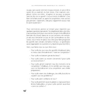La préparation mentale du sportif