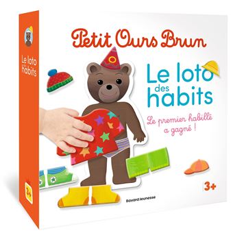 Jeu Petit Ours Brun - Le loto des habits