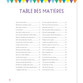 Les expressions sur les nombres expliquées et racontées aux enfants