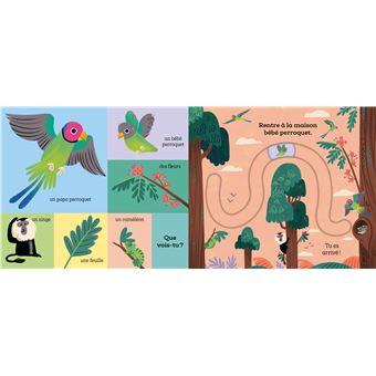 Suis le chemin bébé tigre