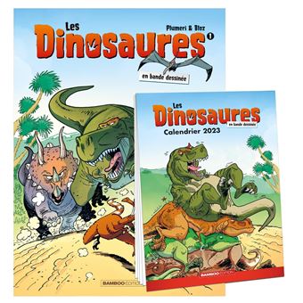 Les Dinosaures en BD - tome 01 + calendrier 2023 offert