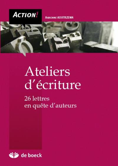 Ateliers d'écriture