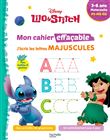 Disney - Lilo et Stitch - Mon cahier effaçable - J'écris les lettres majuscules (3 - 6 ans)