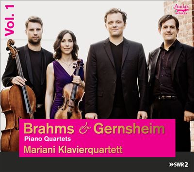 BRAHMS & GERNSHEIM PIANO QUARTETS