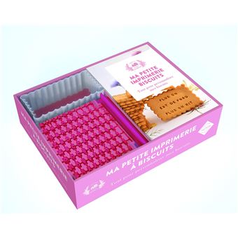 Coffret Ma petite imprimerie à biscuits