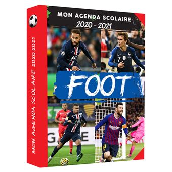 Mon agenda scolaire Foot 2020-2021