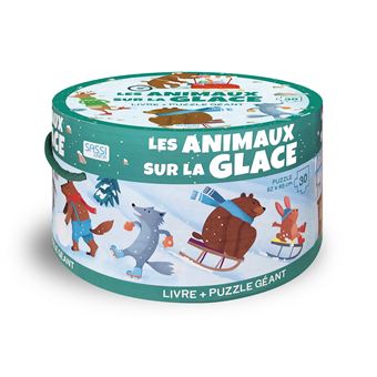 Puzzle géant - Les animaux sur la glace