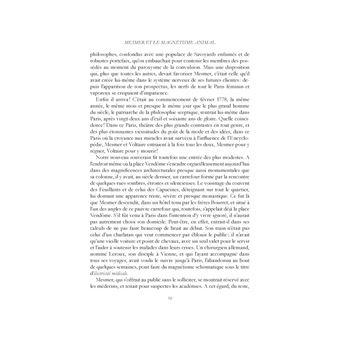 Mesmer et le magnétisme animal