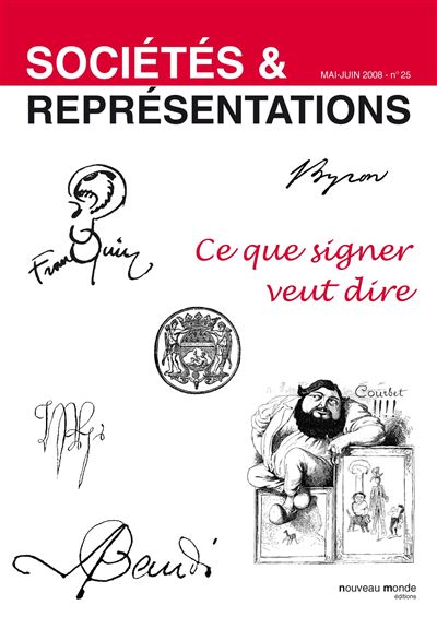 Sociétés et Représentations -  Collectif - broché