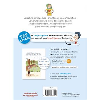 Joséphine Superfille 2 - L'énigme du cheval fou Lecture aidée