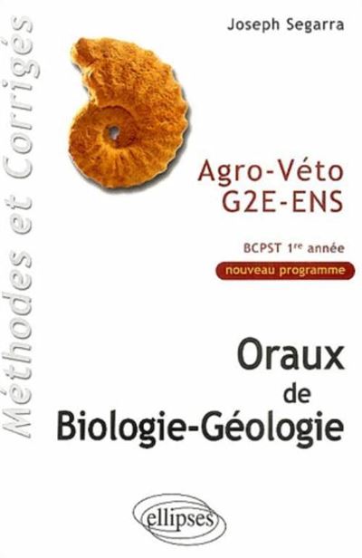 Oraux de biologie géologie
