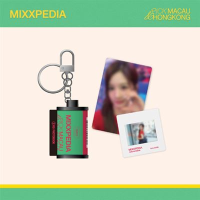 Porte-clés NMIXX Film Jiwoo / Collection MIXXPEDIA Pick Macau & Hongkong