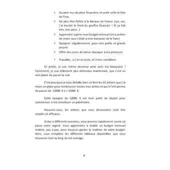 Fini les dettes !