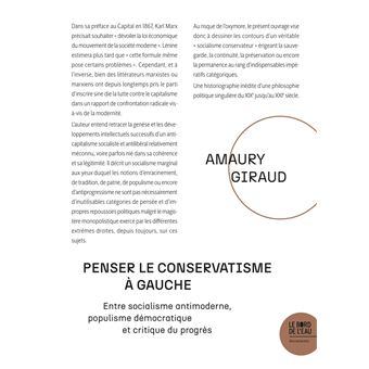 Penser le conservatisme à gauche - 1